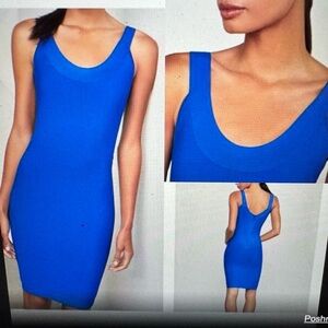 Cobalt blue BCBG bandage dress